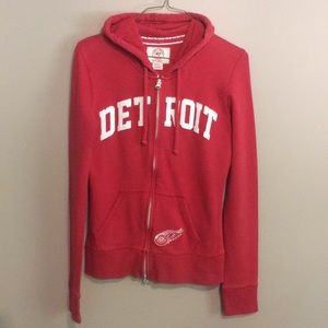Women’s Detroit Red Wings Zip-Up Sweatshirt